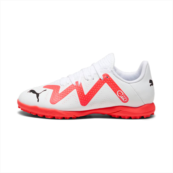 Botín  FUTURE PLAY TT para jóvenes ADP, PUMA White-Fire Orchid, large-ARG