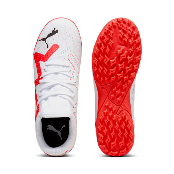 Botín  FUTURE PLAY TT para jóvenes ADP, PUMA White-Fire Orchid, large-ARG