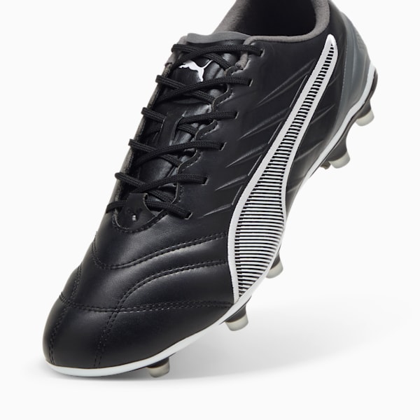 KING PRO FG/AG Football Boots, PUMA Black-PUMA White-Cool Dark Gray, large-MEX