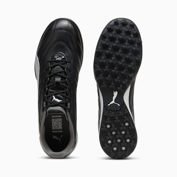 KING PRO TT Football Boots, PUMA Black-PUMA White-Cool Dark Gray, large-MEX