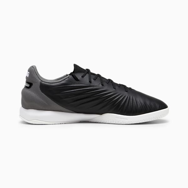 KING MATCH IT Football Boots, PUMA Black-PUMA White-Cool Dark Gray, large-MEX