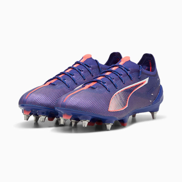 ULTRA 5 ULTIMATE MxSG Football Boots Unisex, Lapis Lazuli-PUMA White-Sunset Glow, large-ZAF