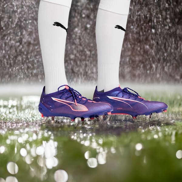 Botines de fútbol ULTRA 5 ULTIMATE MxSG, Lapis Lazuli-PUMA White-Sunset Glow, large-ARG