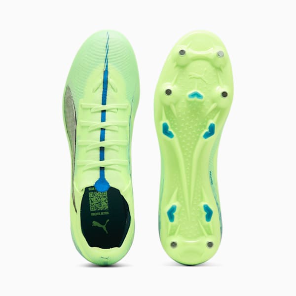ULTRA 5 MATCH MxSG Football Boots, Fizzy Apple-PUMA White-Bluemazing, large-ZAF