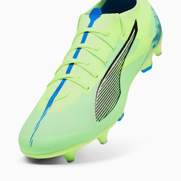ULTRA 5 MATCH MxSG Football Boots, Fizzy Apple-PUMA White-Bluemazing, large-ZAF