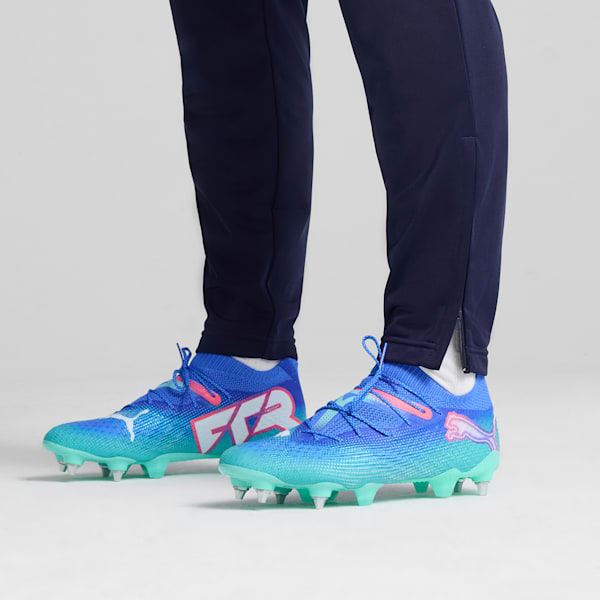 Botines de fútbol FUTURE 7 ULTIMATE MxSG, Bluemazing-PUMA White-Electric Peppermint, large-ARG