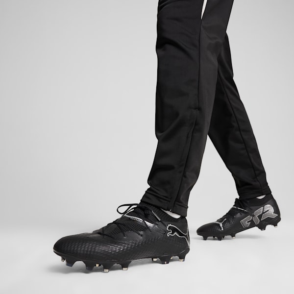 FUTURE 7 PRO FG/AG Football Boots, PUMA Black-PUMA Silver, large-MEX