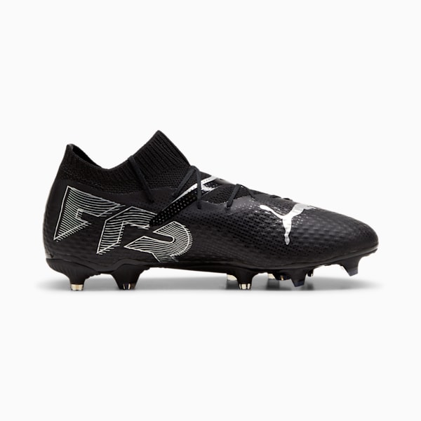 FUTURE 7 PRO FG/AG Football Boots, PUMA Black-PUMA Silver, large-ZAF