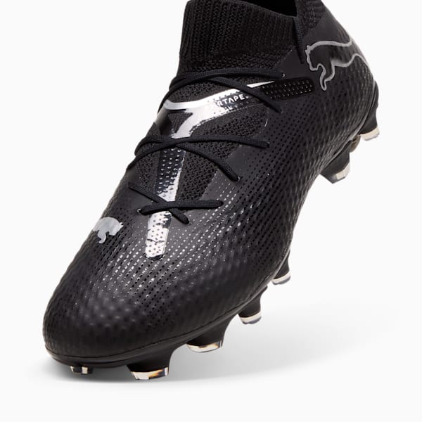 FUTURE 7 PRO FG/AG Football Boots, PUMA Black-PUMA Silver, large-ZAF