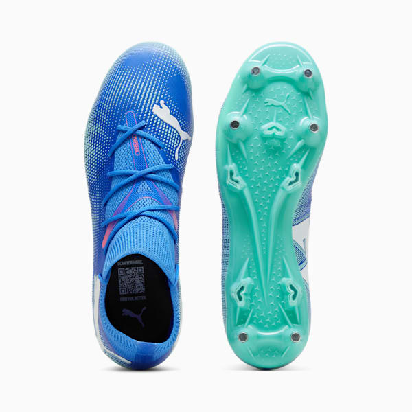 Botines de fútbol FUTURE 7 MATCH MxSG, Bluemazing-PUMA White-Electric Peppermint, large-ARG