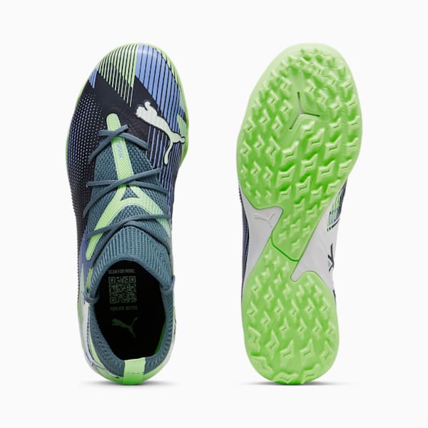 Tacos de fútbol FUTURE 7 MATCH TT, Gray Skies-PUMA White-Fizzy Apple, large-MEX