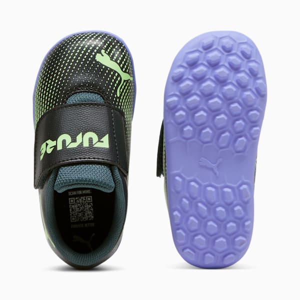 FUTURE 7 PLAY TT Football Boots Toddler, Gray Skies-Elektro Purple-Fizzy Apple-PUMA White, large-MEX