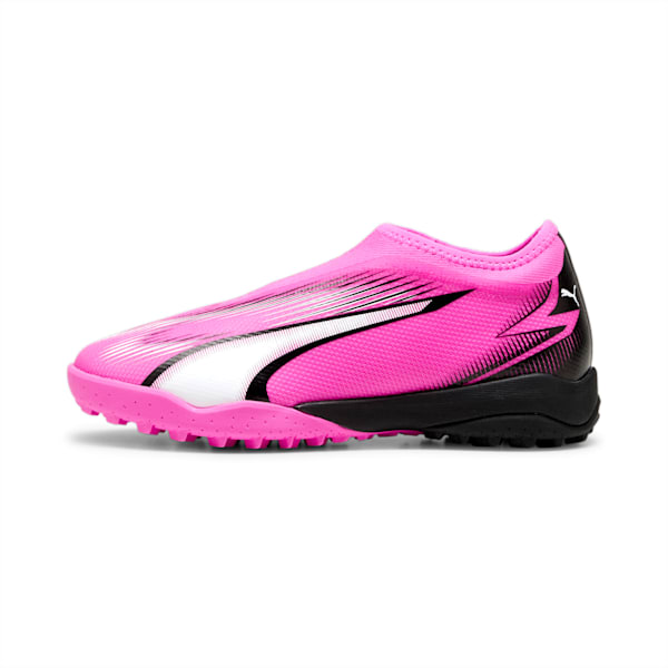 Botines de futsal Ultra Match TT, Poison Pink-PUMA White-PUMA Black, large-ARG