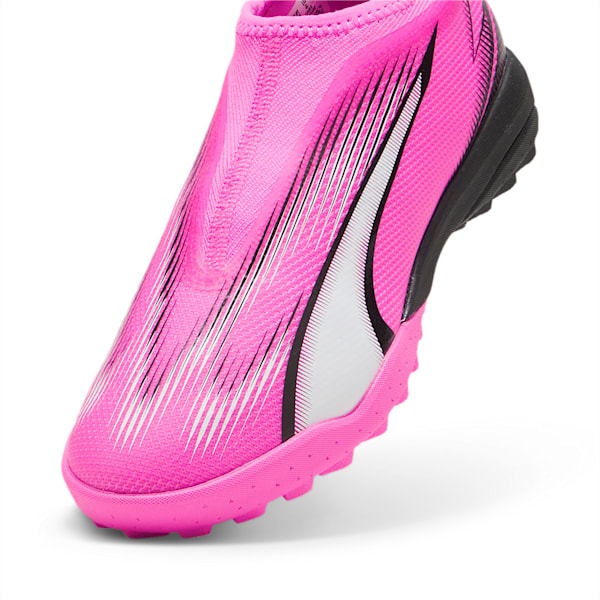 Botines de futsal Ultra Match TT, Poison Pink-PUMA White-PUMA Black, large-ARG