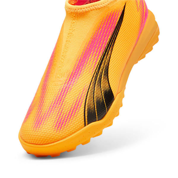 Botines de futsal Ultra Match TT, Sun Stream-PUMA Black-Sunset Glow, large-ARG