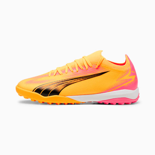 Botines de futsal ULTRA MATCH TT, Sun Stream-PUMA Black-Sunset Glow, large-ARG
