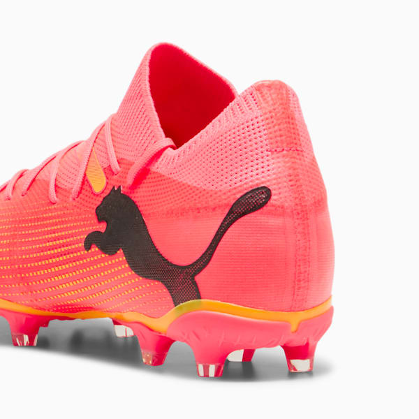 Botines de fútbol FUTURE 7 MATCH FG/AG para hombre, Sunset Glow-PUMA Black-Sun Stream, large-ARG
