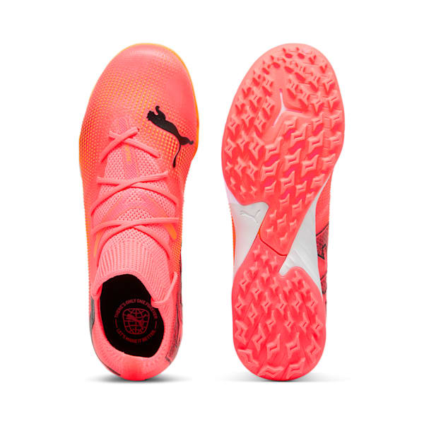 Botines de fútbol FUTURE 7 MATCH TT, Sunset Glow-PUMA Black-Sun Stream, large-ARG