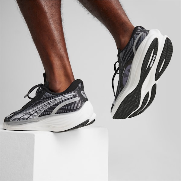 Zapatillas de running para hombre Velocity NITRO™ 3, PUMA Black-PUMA White-PUMA Silver, large-ARG