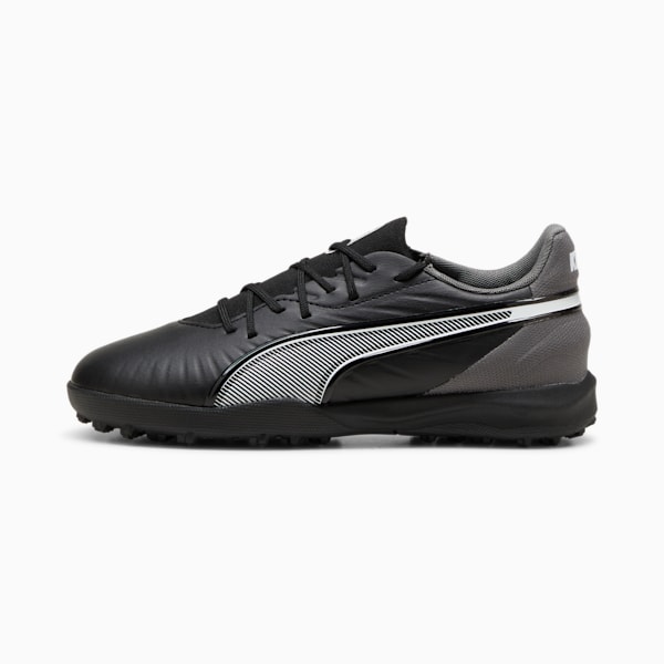Tacos de futbol KING MATCH TT, PUMA Black-PUMA White-Cool Dark Gray, large-MEX