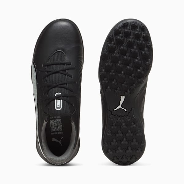 Tacos de futbol KING MATCH TT, PUMA Black-PUMA White-Cool Dark Gray, large-MEX