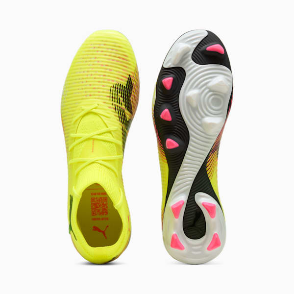FUTURE 8 PRO FG/AG Football Boots Unisex, Yellow Alert-PUMA Black-Sun Struck, large-ZAF