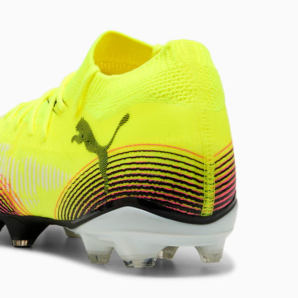 FUTURE 8 MATCH FG/AG Football Boots Unisex, Yellow Alert-PUMA Black-Sun Struck, large-ZAF