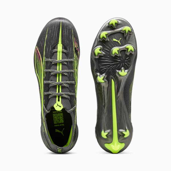 ULTRA 5 ULTIMATE FG Football Boots Women, Matte Aged Silver-Yellow Alert-Sun Struck, large-ZAF