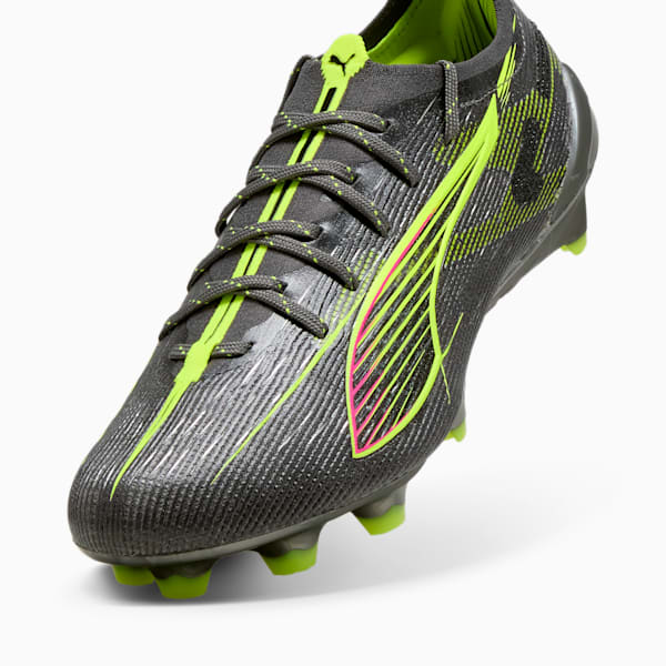 ULTRA 5 ULTIMATE FG Football Boots Women, Matte Aged Silver-Yellow Alert-Sun Struck, large-ZAF