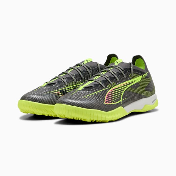 Tacos de futbol ULTRA 5 PRO CAGE, Matte Aged Silver-Yellow Alert-Sun Struck, large-MEX