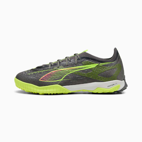 Tacos de futbol ULTRA 5 PRO CAGE, Matte Aged Silver-Yellow Alert-Sun Struck, large-MEX