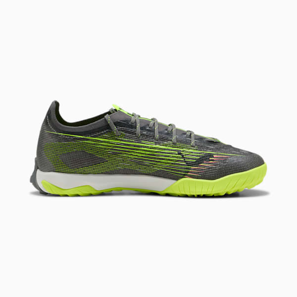 Tacos de futbol ULTRA 5 PRO CAGE, Matte Aged Silver-Yellow Alert-Sun Struck, large-MEX
