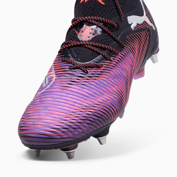 FUTURE 8 ULTIMATE MxSG Football Boots, PUMA Black-PUMA White-Glowing Red, large-ZAF