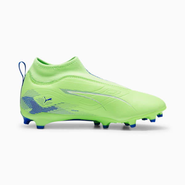 Botines de fútbol Ultra 5 Matc+LLFG/AG JR, Fizzy Apple-PUMA White-Bluemazing, large-ARG
