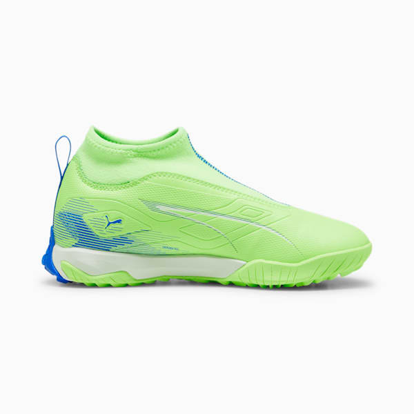 Botines de futsal ULTRA 5 MATCH+LLTT+MidJr ADP, Fizzy Apple-PUMA White-Bluemazing, large-ARG