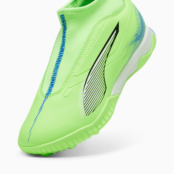 Botines de futsal ULTRA 5 MATCH+LLTT+MidJr ADP, Fizzy Apple-PUMA White-Bluemazing, large-ARG
