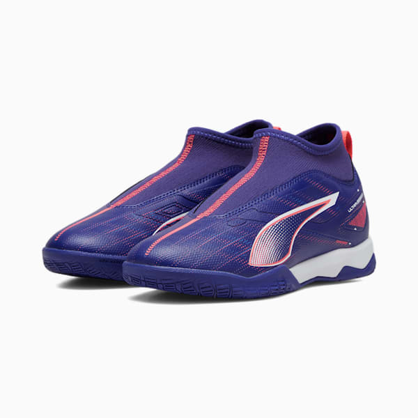 Botines de futsal ULTRA 5 MATCH Juveniles ADP, Lapis Lazuli-PUMA White-Sunset Glow, large-ARG