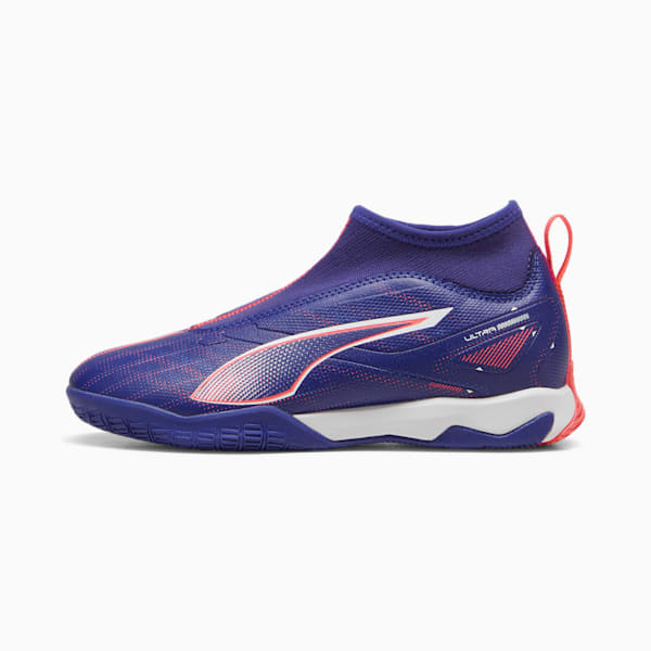 Botines de futsal ULTRA 5 MATCH Juveniles ADP, Lapis Lazuli-PUMA White-Sunset Glow, large-ARG