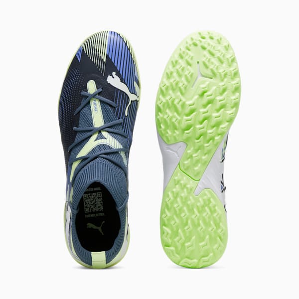 Botines de futsal FUTURE 7 MATCH TT ADP, Gray Skies-PUMA White-Fizzy Apple, large-ARG