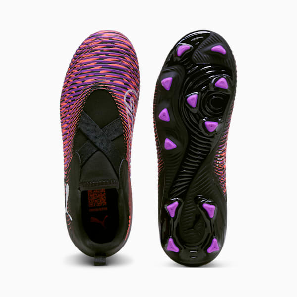 FUTURE 8 MATCH LL FG/AG Football Boots Youth, PUMA Black-PUMA White-Glowing Red, large-MEX