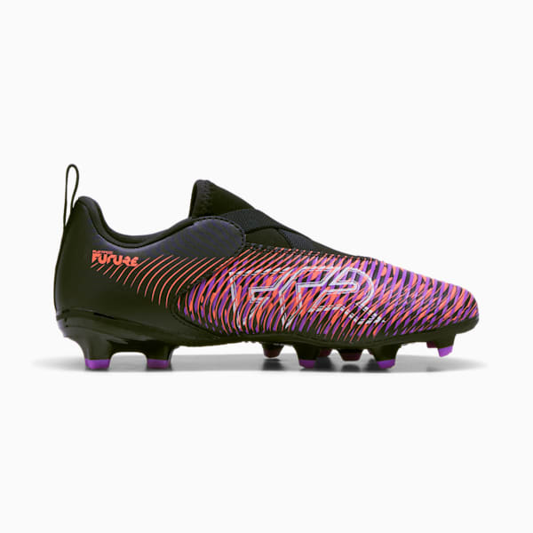 FUTURE 8 MATCH LL FG/AG Football Boots Youth, PUMA Black-PUMA White-Glowing Red, large-MEX