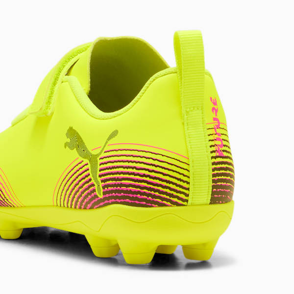 Tacos de fútbol adolescentes FUTURE 8 PLAY V FG/AG RB, Yellow Alert-PUMA Black-Sun Struck, large-MEX