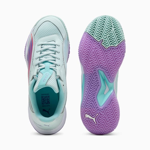 NOVA Court Padel Shoes Women, Peaceful Blue-Purple Glimmer-Safe Lake, large-MEX