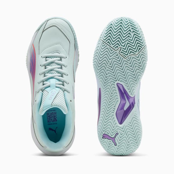 NOVA Smash Padel Shoes Women, Peaceful Blue-Purple Glimmer-Safe Lake, large-MEX