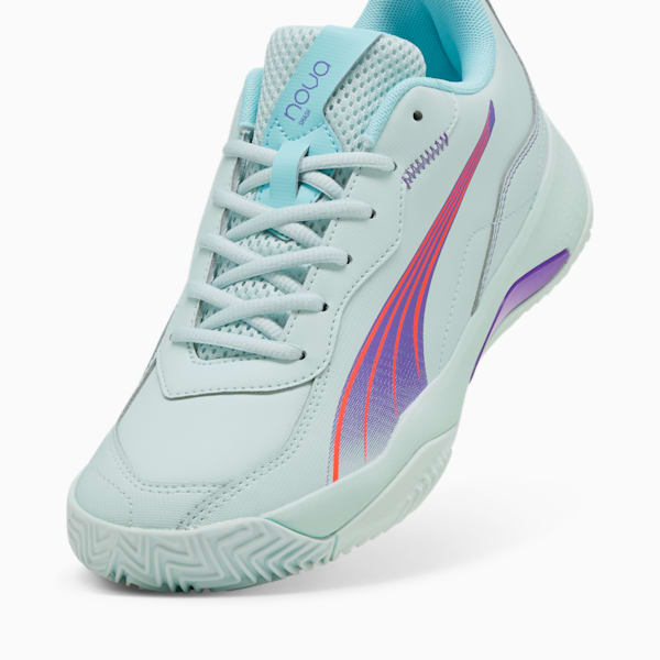 NOVA Smash Padel Shoes Women, Peaceful Blue-Purple Glimmer-Safe Lake, large-ZAF