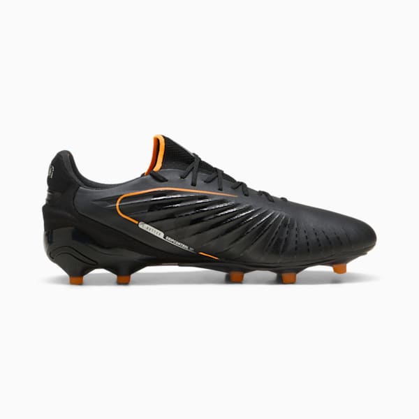 KING ULTIMATE FG/AG Football Boots, PUMA Black-Heat Fire-PUMA Silver, large-ZAF