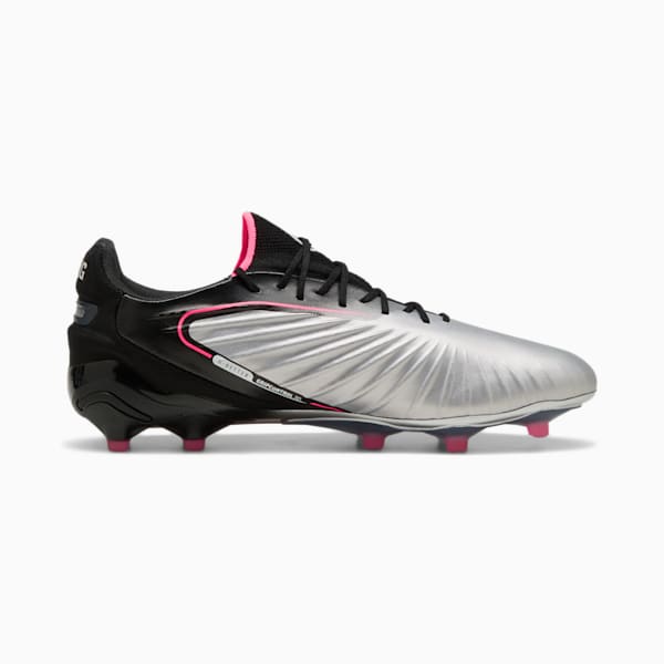 KING ULTIMATE FG/AG Football Boots Unisex, PUMA Silver-PUMA Black-Sun Struck-PUMA White, large-ZAF
