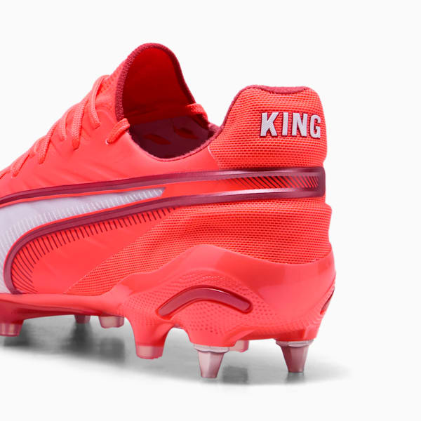 KING ULTIMATE MxSG Football Boots, Glowing Red-PUMA White-Red Fire, large-ZAF