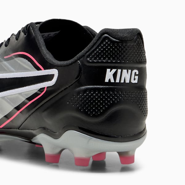 KING PRO FG/AG Football Boots, PUMA Silver-PUMA Black-Sun Struck-PUMA White, large-MEX