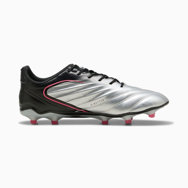 KING PRO FG/AG Football Boots, PUMA Silver-PUMA Black-Sun Struck-PUMA White, large-MEX